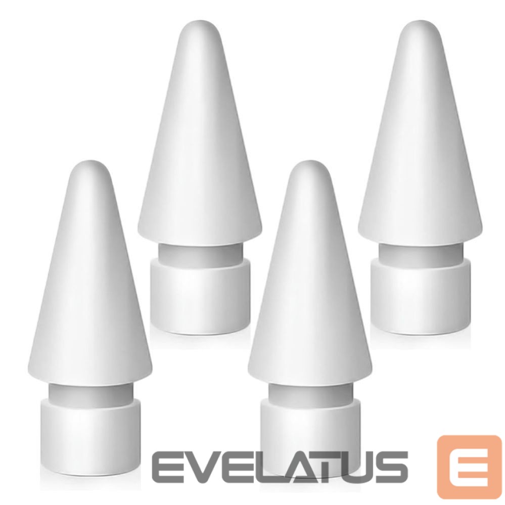 Citas preces Tech-Protect Tech-Protect Stylus Tips for Apple Pencil 4-Pack - White