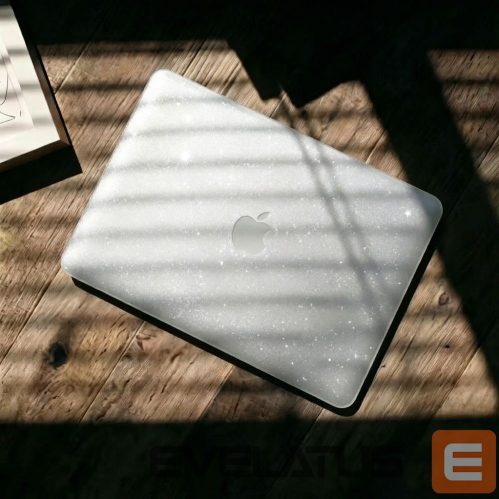 Citas preces Tech-Protect Tech-Protect SmartShell Case for MacBook Neo 13" 2026 - Clear-Glitter