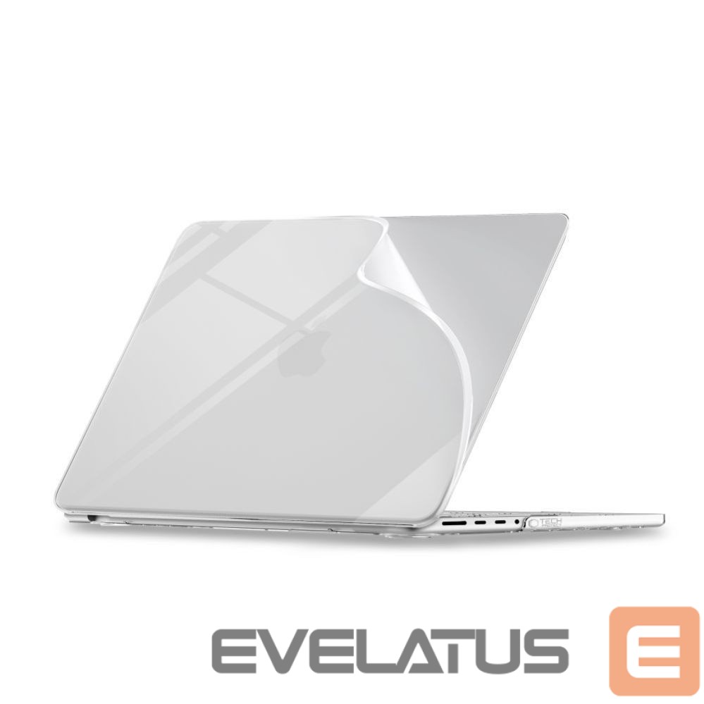 Citas preces Tech-Protect Tech-Protect Softshell Case for MacBook Pro 14" 2021 / 2023 / 2024 / 2025 / 2026 - Transparent