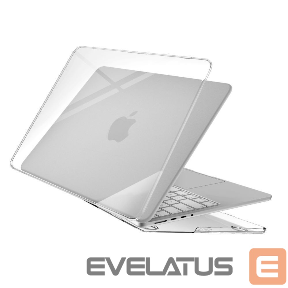 Citas preces Tech-Protect Tech-Protect Softshell Case for MacBook Pro 14" 2021 / 2023 / 2024 / 2025 / 2026 - Transparent