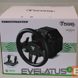 Datoru krēsli / galdi THRUSTMASTER  SALE OUT.  T-598 X Racing Wheel, for Xbox Series X/S, Black |  Racing Wheel, for Xbox Series X/S, PC | T-598 X | UNPACKED, USED | Black 