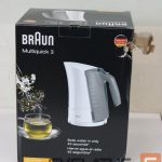Tējkanna Braun  SALE OUT.  Kettle | WK 300 | Standard | 2200 W | 1.7 L | Plastic | 360° rotational base | White | DAMAGED PACKAGING 