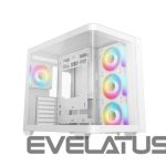 Datoru korpusi Deepcool  Case | CG530U 4F WH | Whirte | Midi Tower 