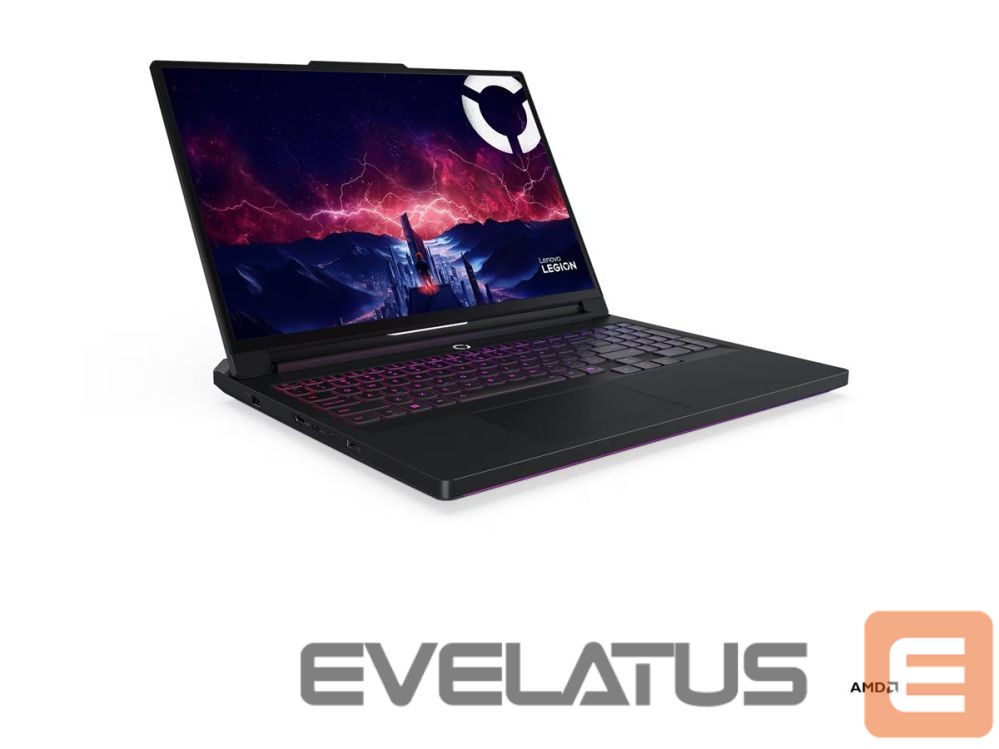 Portatīvais dators Lenovo Legion Pro 7 16AFR10H AMD | Eclipse Black | 16 " | OLED | WQXGA | 2560 x 1600 pixels | Glossy | AMD Ryzen 9 | 9955HX3D | 32 (2x16GB) GB | SODIMM DDR5 | Solid-state drive capacity 1000 GB | NVIDIA GeForce RTX 5080 | GDDR7 | 16 GB | Windows 11 Home | 802.11be | Bluetooth version 5.4 | Keyboard language English | Keyboard backlit | Warranty 24 month(s) | Battery warranty 12 month(s)