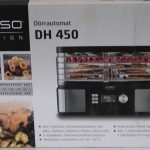Cita mazā sadzīves tehnika Caso  SALE OUT.  Food Dehydrator | DH 450 | Power 370-450 W | Number of trays 5 | Temperature control | Integrated timer | Black/Stainless Steel | DAMAGED PACKAGING, SCRATCHED  AND DENT ITEM TOP, MISSING INNER PACKAGING 