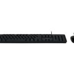 Datora tastatūra Acer  Combo 100, AKW900 + AMW920 | Keyboard and Mouse Set | Wired | Mouse included | US International | Black | Retail Pack 
