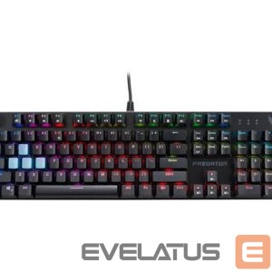 Datora tastatūra Acer  Predator Aethon 303 | Keyboard | Wired | US | Kailh Blue | Black | Retail Pack 