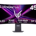 Monitors LG  45GX950A-B UltraGear  45" OLED WUHD Curved 5120x2160/21:9/0.03ms/275cd/m2/DisplayPort HDMI Headphone Out | 