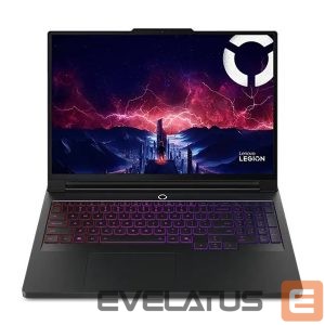 Portatīvais dators Lenovo  Legion Pro 7 16AFR10H AMD | Eclipse Black | 16 " | OLED | WQXGA | 2560 x 1600 pixels | Glossy | AMD Ryzen 9 | 9955HX3D | 32 GB | SODIMM DDR5 | Solid-state drive capacity 1000 GB | NVIDIA GeForce RTX 5080 | GDDR7 | 16 GB | Windows 11 Home | 802.11be | Bluetooth version 5.4 | Keyboard language Nordic | Keyboard backlit | Warranty 24 month(s) | Battery warranty 12 month(s) 