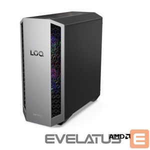 Personālais dators Lenovo  LOQ | 26ADR10 | Desktop | Tower | AMD Ryzen 7 | 8745HX | 16 (2x8GB) GB | SODIMM DDR5 | 512 GB | NVIDIA GeForce RTX 5060 Ti | No Optical drive | No keyboard | Windows 11 Home | Warranty 24 month(s) 