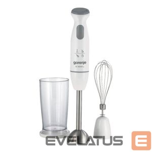 Mikseri un blenderi GORENJE  Hand blender | HBC802QW | Hand Blender | 800 W | Jar material Plastic | Jar capacity 0.5 L | White 