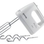 Mikseri un blenderi GORENJE  | Mixer | M420CW | Hand Mixer | 450 W | Number of speeds 5 | Turbo mode | White 