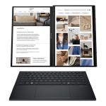 Portatīvais dators Asus  | Zenbook Duo UX8406CA-QL287W | Inkwell Gray | 14 " | OLED | Touchscreen | FHD | 1920 x 1200 pixels | Intel Core Ultra 7 | 255H | 16 GB | LPDDR5X | Solid-state drive capacity 1000 GB | Intel Arc Graphics | Windows 11 Home | 802.11be | Bluetooth version 5.4 | Keyboard language US international | Keyboard backlit | Warranty 24 month(s) | Battery warranty 12 month(s) 