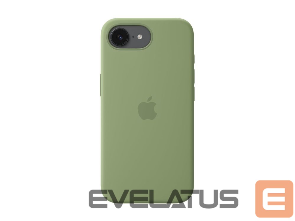 Aizmugurējais vāciņš Apple iPhone 17e Silicone Case with MagSafe – Light Moss |