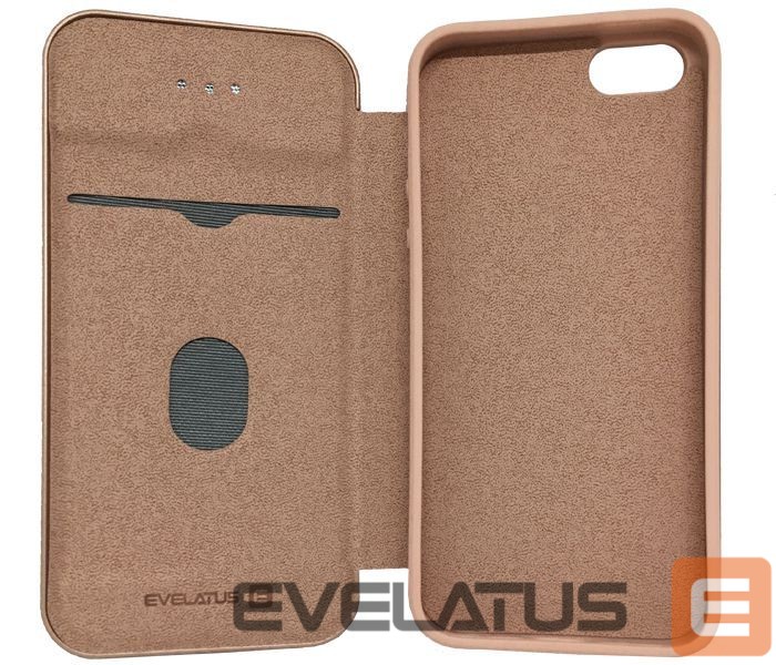 Kaaned - kaaned Evelatus Apple iPhone 5/5s/SE Book Case Rose Gold