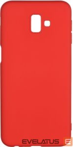 Aizmugurējais vāciņš Evelatus Samsung J6 Plus Silicone Case Red