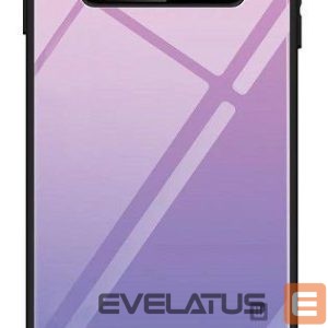 Aizmugurējais vāciņš Evelatus Samsung Galaxy J6 2018 Gradient Glass Case 2 Bubble Gum