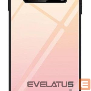 Aizmugurējais vāciņš Evelatus Samsung Galaxy J4 Plus 2018 Gradient Glass Case 1 Mild Melon