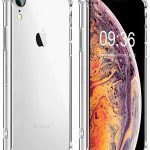 Aizmugurējais vāciņš Evelatus Apple iPhone XR Military Shockproof Silicone Case TPU Transparent