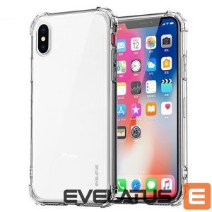 Aizmugurējais vāciņš Evelatus Apple iPhone 7/8/SE2020/SE2022 Military Shockproof Silicone Case TPU Transparent