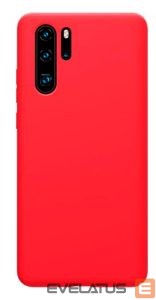 Nugarėlės dėklai Evelatus Huawei P30 Pro Nano Silicone Case Soft Touch TPU Red