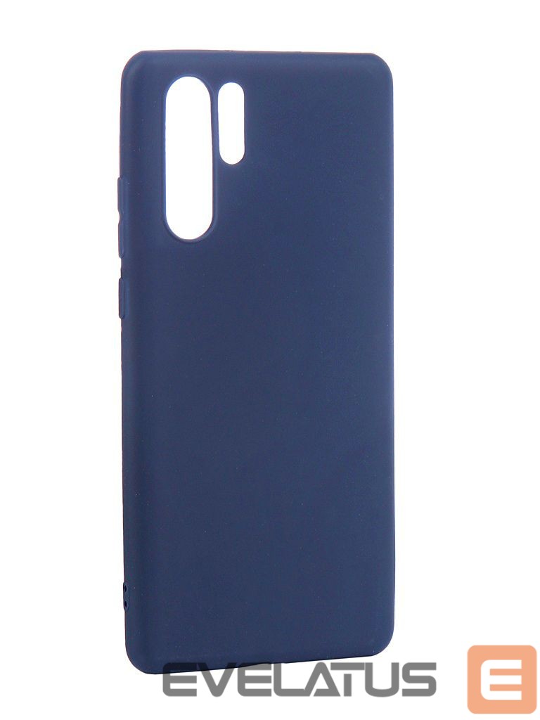 Nugarėlės dėklai Evelatus Huawei P30 Pro Nano Silicone Case Soft Touch TPU Dark Blue