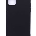 Back panel cover Evelatus Apple iPhone 11 Pro Max Nano Silicone Case Soft Touch TPU Black