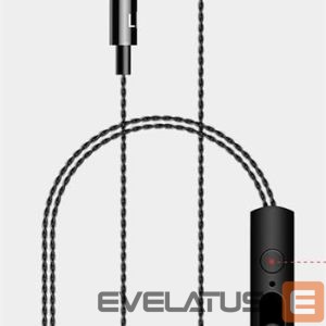 Vadu austiņas USAMS Universal EP-20 Flat Perfume Stereo Headset 3,5mm Black