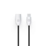 Kabelis Evelatus - Evelatus Data Cable for Type-C devices TPC06 1m Black