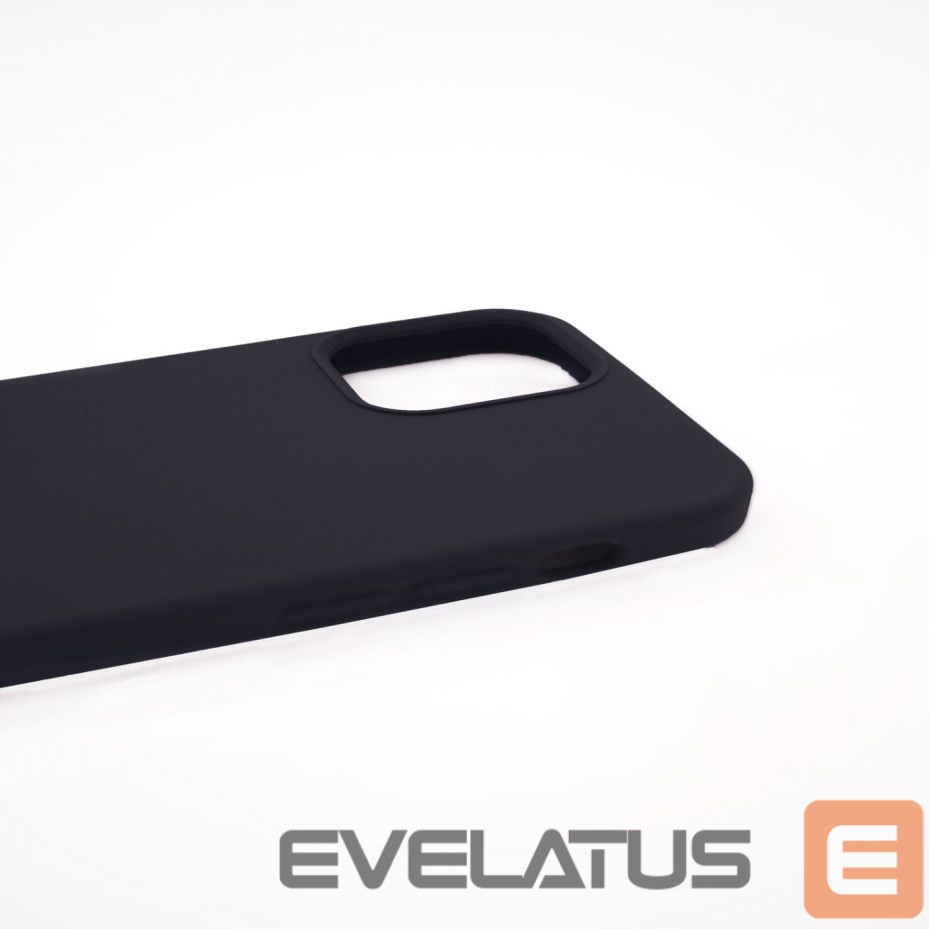 Чехол на заднюю панель Evelatus Apple iPhone 12 Pro Max Nano Silicone Case Soft Touch TPU Black