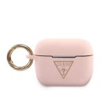 Maciņš austiņām Guess  AirPods Pro Triangle Silicone Case Pink