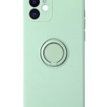 Aizmugurējais vāciņš iLike Apple Finger Grip Case for iPhone 11 light green 