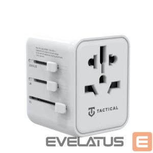 Adapteris Tactical  PTP Travel 12W Adapter White