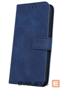 Atveramie maciņi iLike Samsung Galaxy A54 5G Smart Velvet case Navy Blue