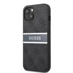 Aizmugurējais vāciņš Guess Apple iPhone 13 Mini Printed Stripe Case Grey