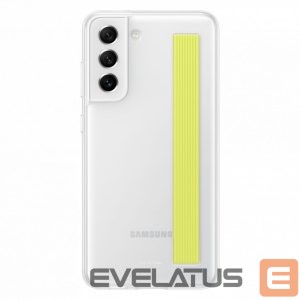 Aizmugurējais vāciņš Samsung  Galaxy S21 FE Clear Strap Cover Case White