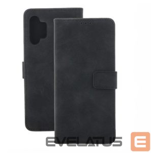 Atveramie maciņi iLike Samsung Galaxy A05s Smart Velvet case book Black