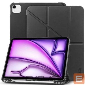Maciņš grāmata iLike Apple Tech-Protect SC Pen Origami case for iPad Air 13 Black