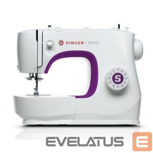 Cita mazā sadzīves tehnika Singer  Sewing Machine M3505 Number of stitches 32, Number of buttonholes 1, White 