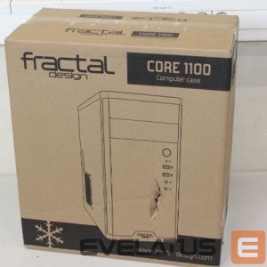 Datoru korpusi Fractal Design  SALE OUT.  Core 1100, Black  CORE 1100 Black, Micro ATX, DAMAGED PACKAGING, Power supply included No 