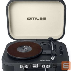 Plašu Atskaņotāji Muse  Turntable Stereo System MT-201 DG USB port, AUX in, 2x5 W, Black/Cream 