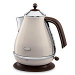 Tējkanna DeLonghi  KBOV 2001.BG Standard kettle 2000 W 1.7 L Stainless steel 360° rotational base Beige 