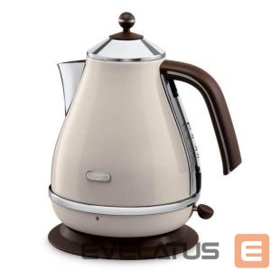 Tējkanna DeLonghi  KBOV 2001.BG Standard kettle 2000 W 1.7 L Stainless steel 360° rotational base Beige 