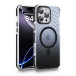 Aizmugurējais vāciņš Evelatus Apple iPhone 15 EchoWave Clear MagSafe Black