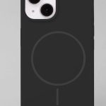 Aizmugurējais vāciņš iLike Apple iPhone 12 / 12 Pro Soft Touch Silicone case With Magnetic Black