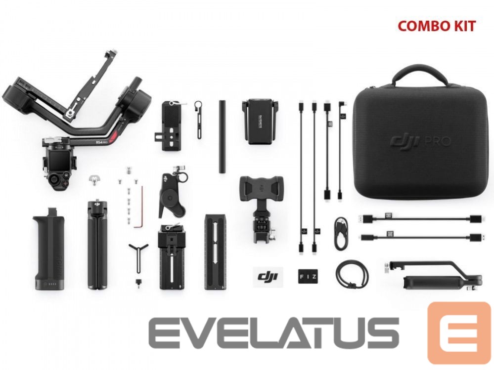 Digitālā spoguļkamera DJI GIMBAL RS 4 PRO COMBO/CP.RN.00000346
