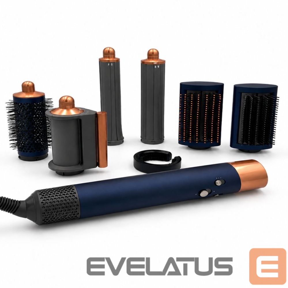 Matu ieveidotāji iLike Air Styling System – 6-in-1 Hair Styling Tool Set - Power 1200W Blue