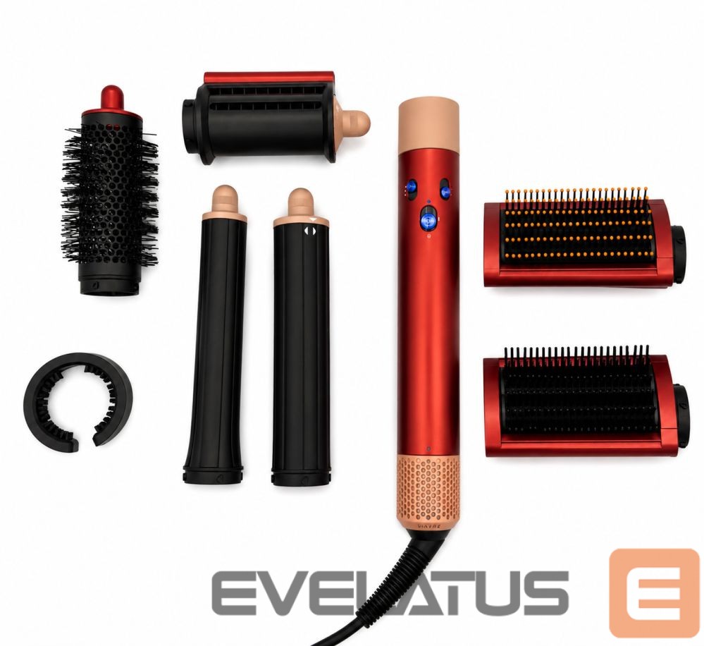 Matu ieveidotāji iLike Air Styling System – 6-in-1 Hair Styling Tool Set - Power 1200W Pink