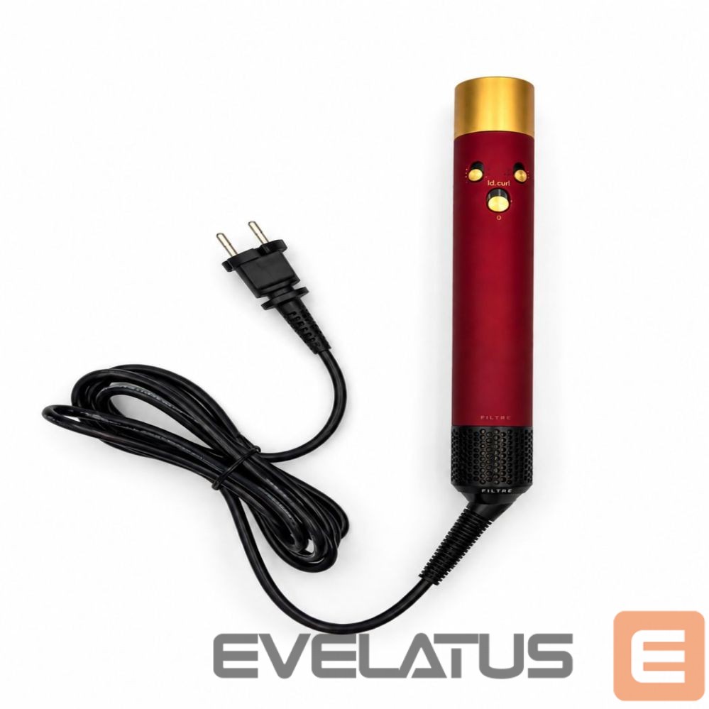 Matu ieveidotāji iLike Air Styling System – 6-in-1 Hair Styling Tool Set - Power 1200W Red