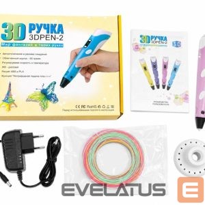Rotaļlietas  iLike  3D Printing Pen with LCD Display | Ultimate Multicolor 3D Printer Pen Pink